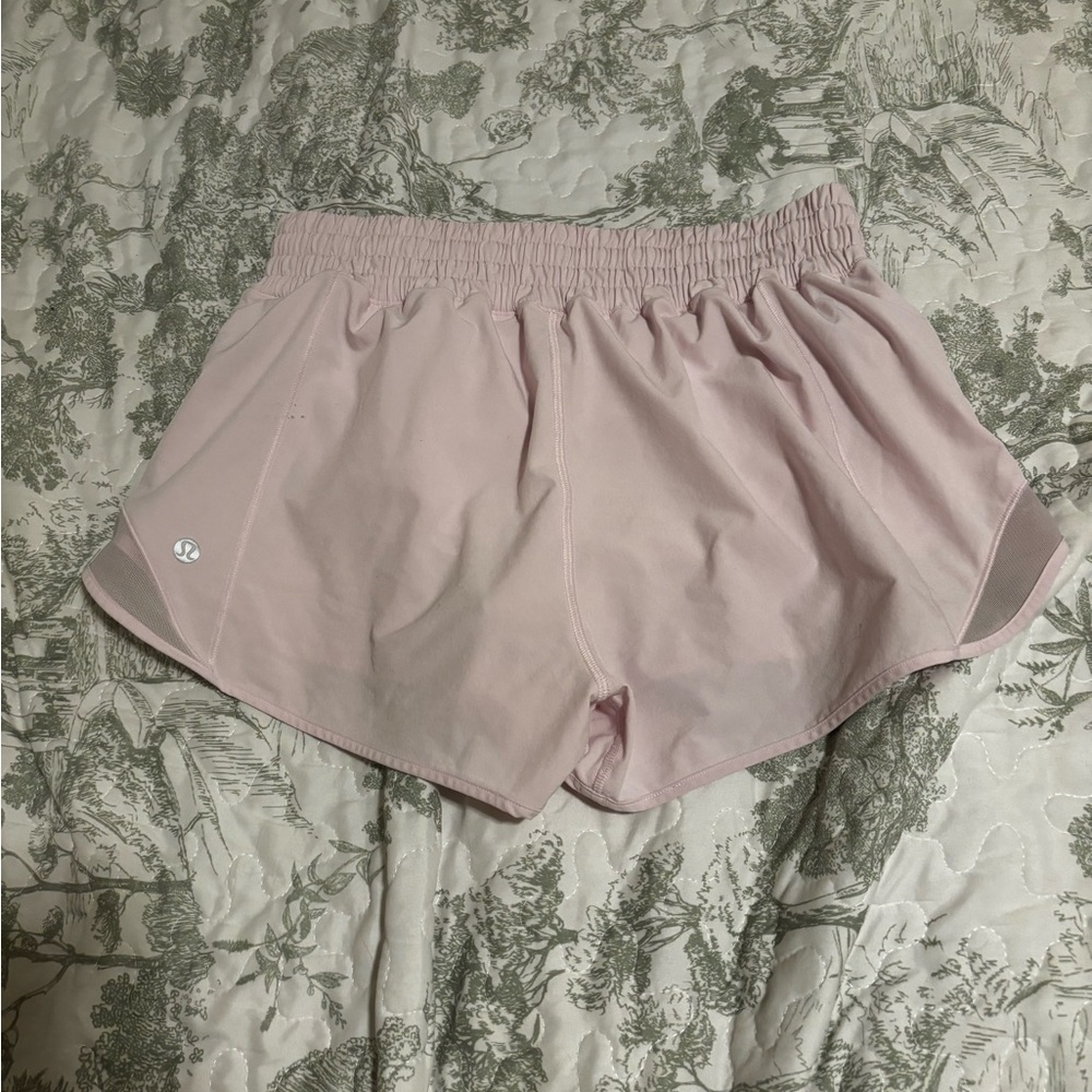 Lululemon sz 8 Hotty Hot Shorts Flush Pink tennis running loungewear barbiecore - Picture 2 of 16